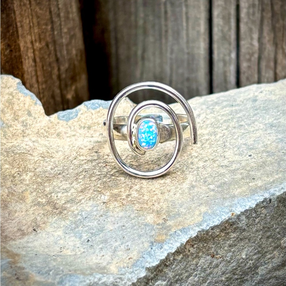 Fire Opal Ring - image 4